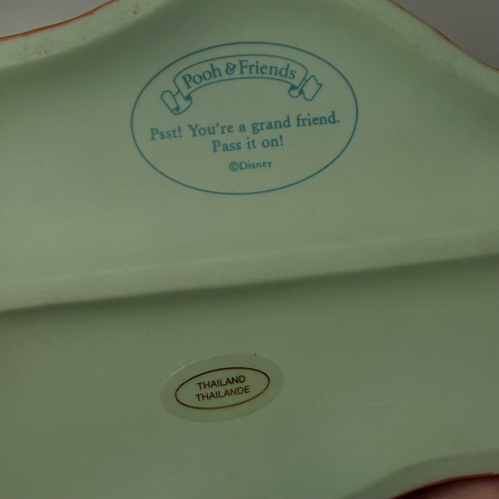 Disney Eeyore Winnie the Pooh Tigger Ceramic & Plastic Figurines Snow Globe Lot - Picture 15 of 17